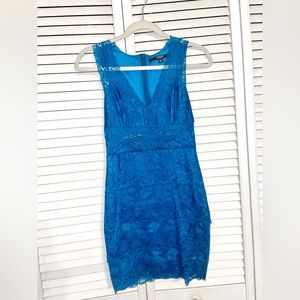 Guess | Blue Lace Dress